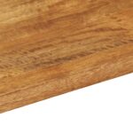 Dessus de table 90x70x3,8 cm rectangulaire bois massif manguier – Image 6