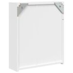 Armoire de salle de bain à miroir avec LED blanc 45x13x52 cm – Image 6