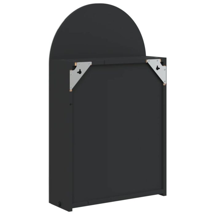 VXL8721012107106_g_en_hd_6.jpg Armoire de bain à miroir avec LED arquée noir 42x13x70 cm – Image 6