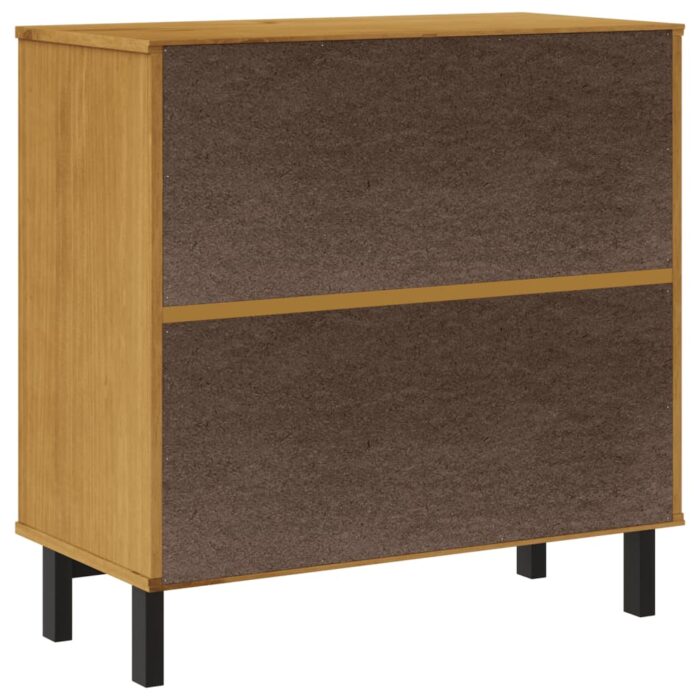 Commode FLAM 80x40x80 cm bois de pin massif – Image 5