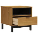 Table d'appoint FLAM 50x50x50 cm bois de pin massif – Image 2