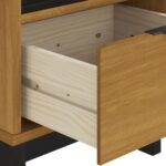 Table d'appoint FLAM 50x50x50 cm bois de pin massif – Image 6