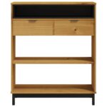 Table de bar FLAM 92x45x110 cm bois massif Pin – Image 3