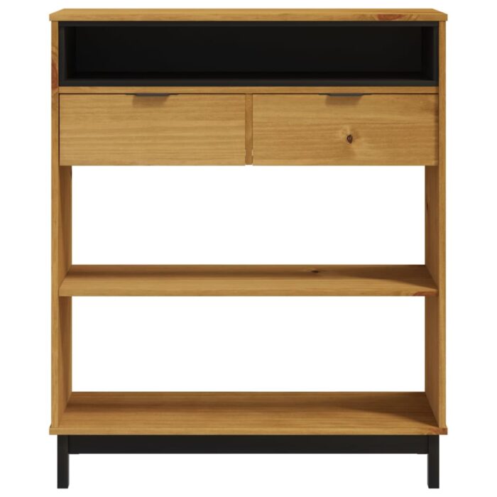 Table de bar FLAM 92x45x110 cm bois massif Pin – Image 3