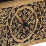 Meuble TV 70x33x46 cm Bois massif de manguier – Image 7