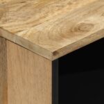 Table de chevet 50x33x60 cm bois de manguier massif – Image 6