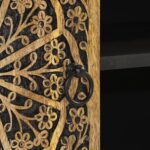 Meuble TV 80x31x46 cm bois massif de manguier – Image 8