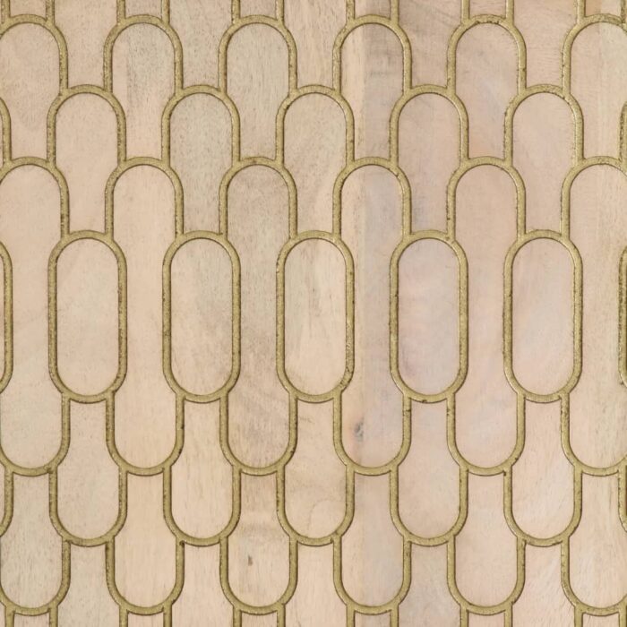 Meuble TV 105x33x46 cm Bois massif de manguier – Image 8