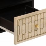 Meuble TV 70x33x46 cm Bois massif de manguier – Image 6