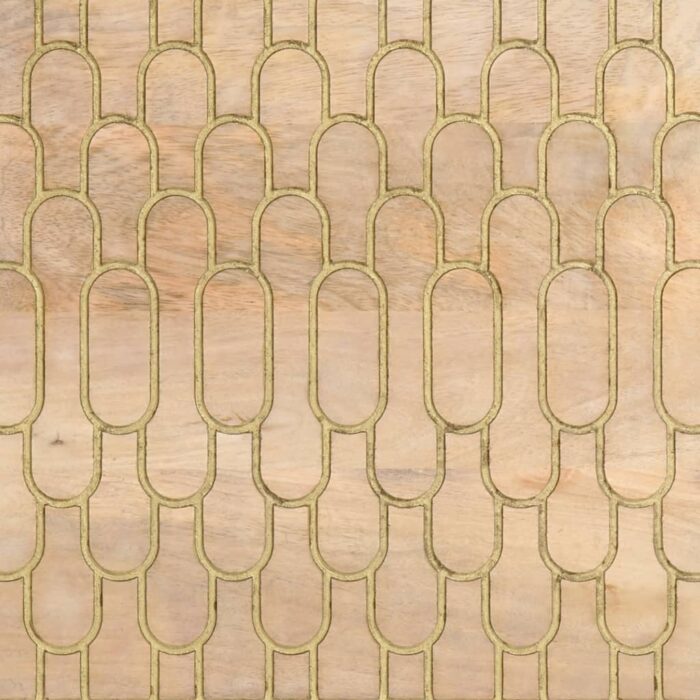 Meuble TV 70x33x46 cm Bois massif de manguier – Image 9