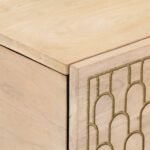 Table basse 80x50x40 cm bois de manguier massif – Image 5