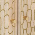 Table de chevet 50x33x60 cm bois de manguier massif – Image 7