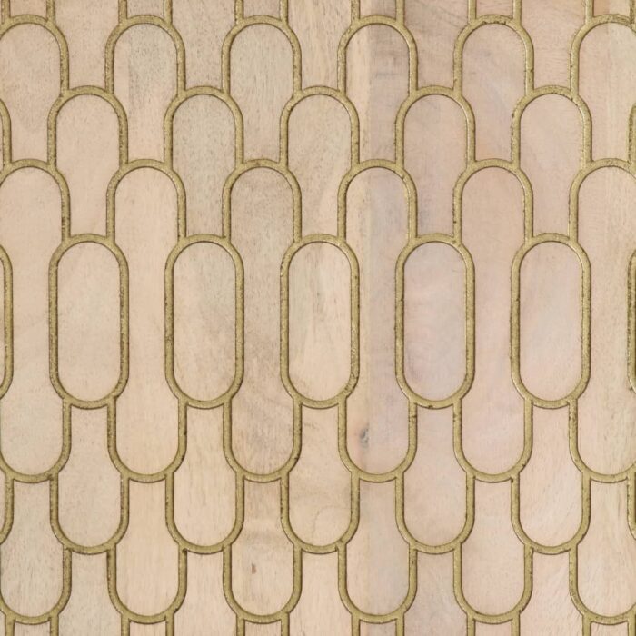 Table de chevet 50x33x60 cm bois de manguier massif – Image 9