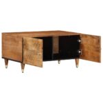 Table basse 80x50x40 cm bois de manguier massif – Image 2