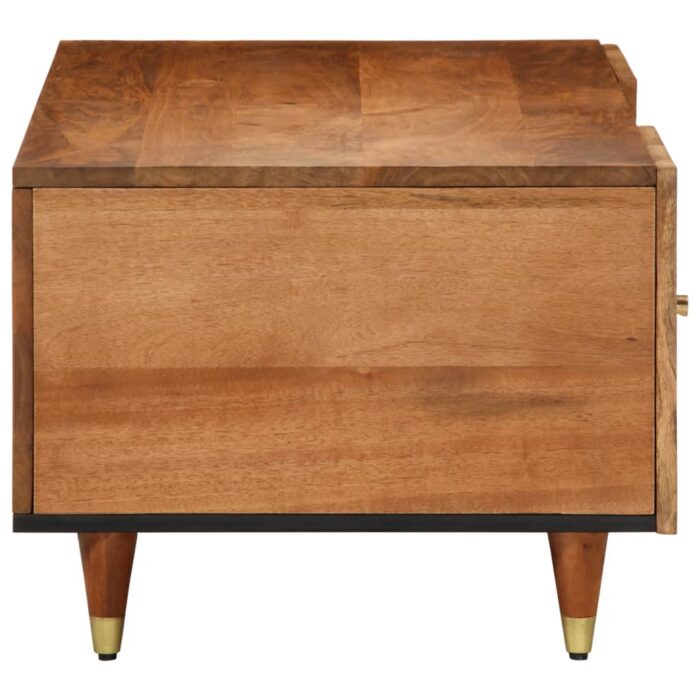 Table basse 100x54x40 cm bois de manguier massif – Image 3