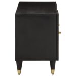 Meuble TV 105x33x46 cm Bois massif de manguier – Image 3