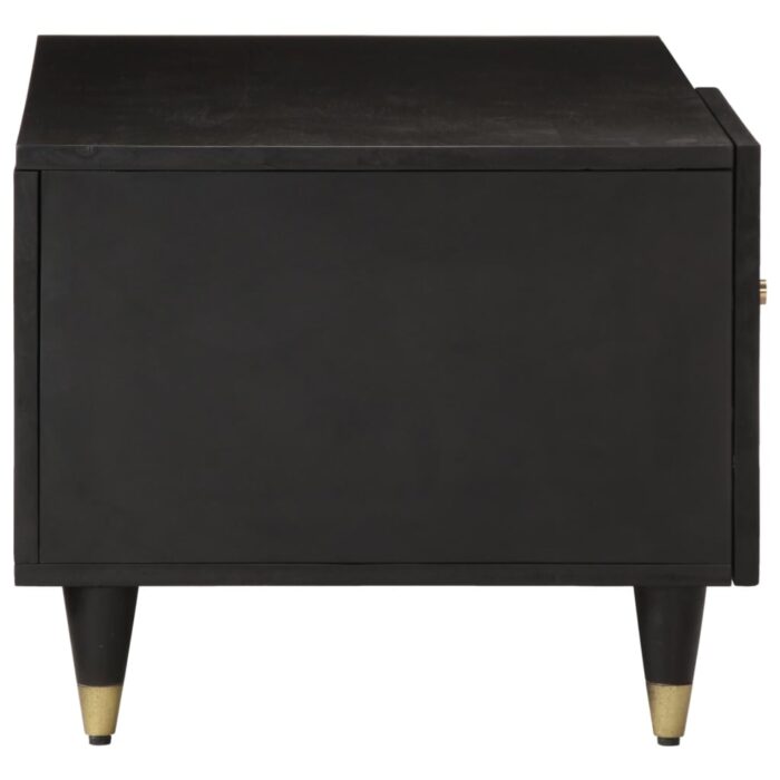 Table basse 80x50x40 cm bois de manguier massif – Image 3