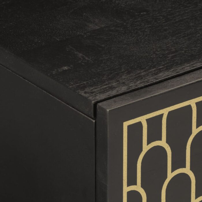 Table basse 80x50x40 cm bois de manguier massif – Image 7