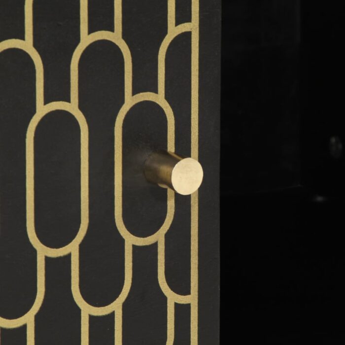 Table basse 80x50x40 cm bois de manguier massif – Image 8