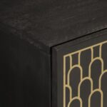 Table basse 80x50x40 cm bois de manguier massif – Image 6