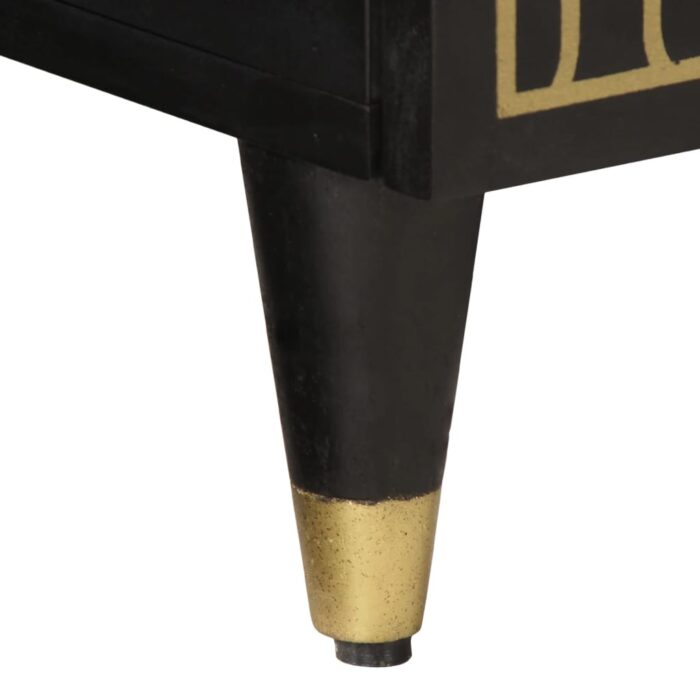 Table basse 80x50x40 cm bois de manguier massif – Image 8