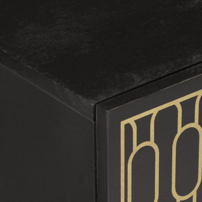 Table de chevet 50x33x60 cm bois de manguier massif – Image 6