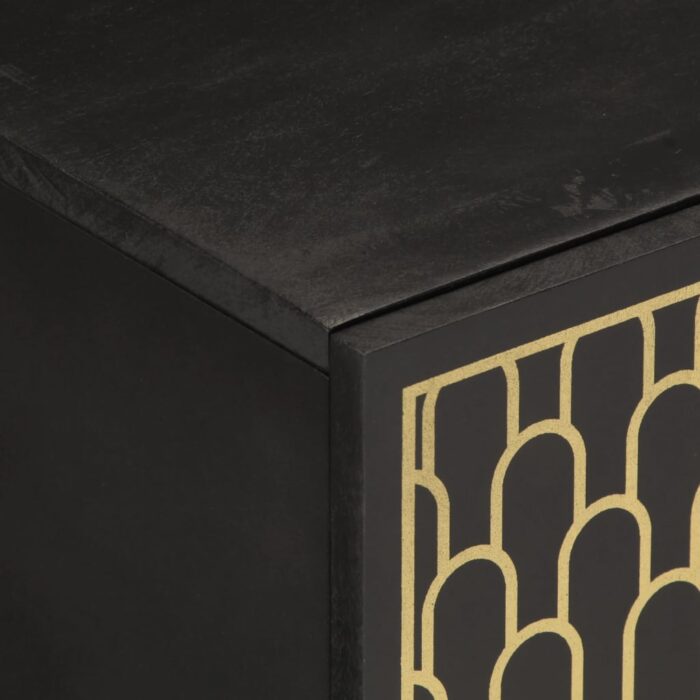 Table basse 100x54x40 cm bois de manguier massif – Image 6