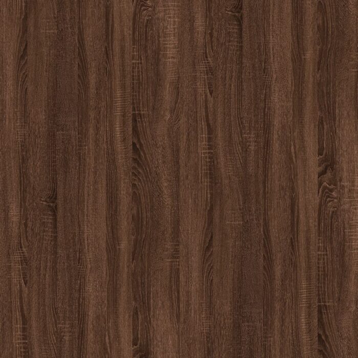 Ensemble de meubles de salle de bain 2 pcs Chêne marron – Image 7