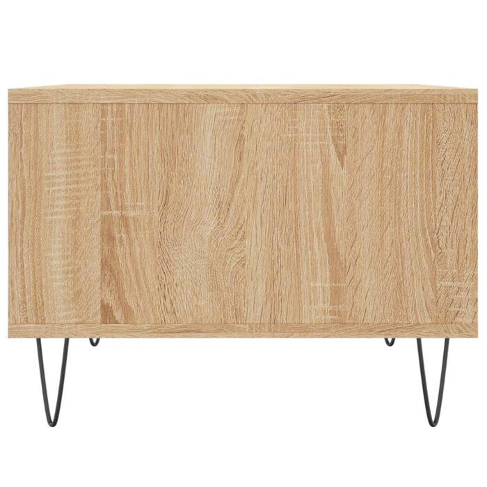 Table basse Chêne sonoma 60x50x36,5 cm Bois d'ingénierie – Image 3