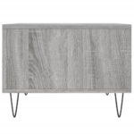 Table basse Sonoma gris 60x50x36,5 cm Bois d'ingénierie – Image 3