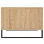 Table basse Chêne sonoma 60x50x36,5 cm Bois d'ingénierie – Image 3