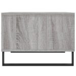 Table basse Sonoma gris 60x50x36,5 cm Bois d'ingénierie – Image 3