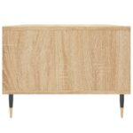 Table basse Chêne sonoma 90x50x36,5 cm Bois d'ingénierie – Image 5