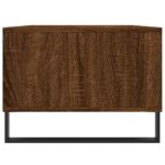 Table basse Chêne marron 90x50x36,5 cm Bois d'ingénierie – Image 5