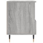 Table de chevet sonoma gris 40x35x50 cm bois d’ingénierie – Image 5