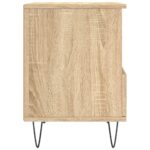 Table de chevet chêne sonoma 40x35x50 cm bois d’ingénierie – Image 5