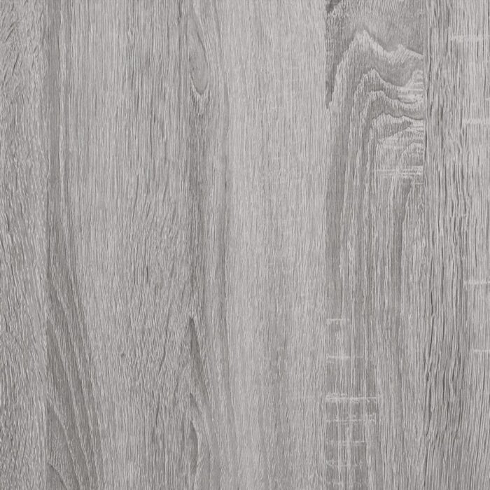Table de chevet sonoma gris 40x35x50 cm bois d’ingénierie – Image 8