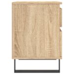 Tables de chevet 2 pcs chêne sonoma 40x35x50 cm bois ingénierie – Image 6