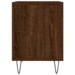 Tables de chevet 2 pcs chêne marron 40x35x50 cm bois ingénierie – Image 4