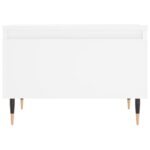 Tables basses 2 pcs blanc 50x46x35 cm bois d'ingénierie – Image 4