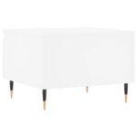 Tables basses 2 pcs blanc 50x46x35 cm bois d'ingénierie – Image 7