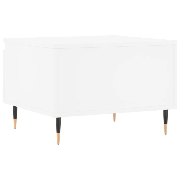 Tables basses 2 pcs blanc 50x46x35 cm bois d'ingénierie – Image 7