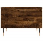Tables basses 2 pcs chêne fumé 50x46x35 cm bois d'ingénierie – Image 4
