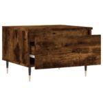 Tables basses 2 pcs chêne fumé 50x46x35 cm bois d'ingénierie – Image 5