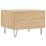 Tables basses 2 pcs chêne sonoma 50x46x35 cm bois d'ingénierie – Image 7