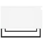 Tables basses 2 pcs blanc 50x46x35 cm bois d'ingénierie – Image 6
