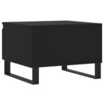 Tables basses 2 pcs noir 50x46x35 cm bois d'ingénierie – Image 7