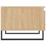 Tables basses 2 pcs chêne sonoma 50x46x35 cm bois d'ingénierie – Image 6