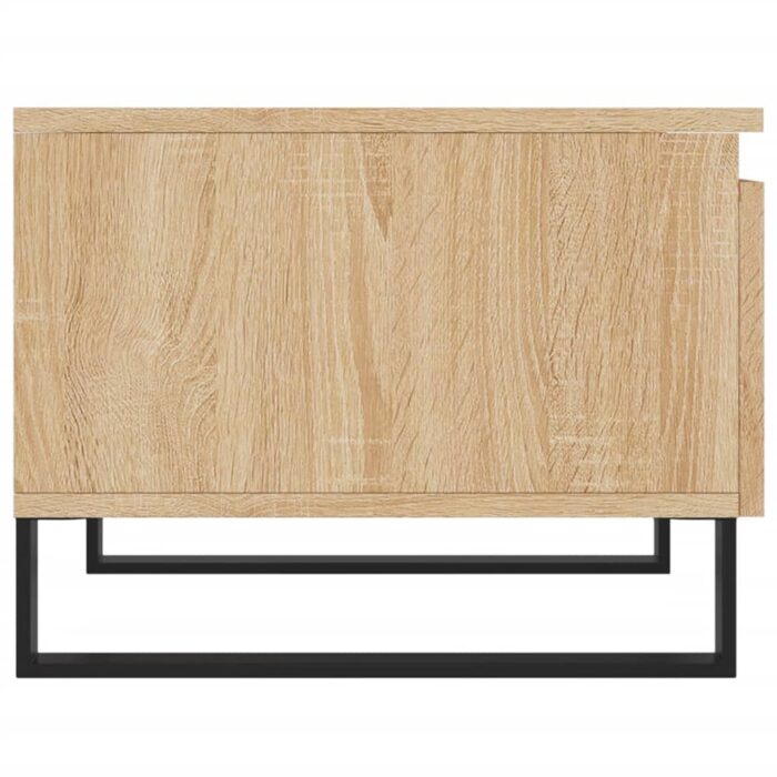Tables basses 2 pcs chêne sonoma 50x46x35 cm bois d'ingénierie – Image 6
