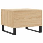 Tables basses 2 pcs chêne sonoma 50x46x35 cm bois d'ingénierie – Image 7
